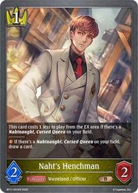 Naht's Henchman - BP11: Bullet of Fate - Shadowverse: Evolve card