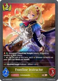 Frontline Instructor - BP11: Bullet of Fate - Shadowverse: Evolve card