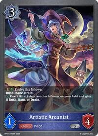 Artistic Arcanist - BP11: Bullet of Fate - Shadowverse: Evolve card