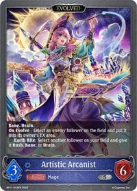 Artistic Arcanist (Evolved) - BP11: Bullet of Fate - Shadowverse: Evolve card