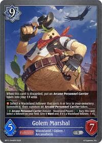Golem Marshal - BP11: Bullet of Fate - Shadowverse: Evolve card