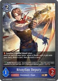 Rivaylian Deputy - BP11: Bullet of Fate - Shadowverse: Evolve card