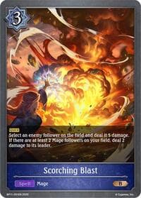Scorching Blast - BP11: Bullet of Fate - Shadowverse: Evolve card