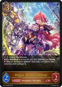 Reggie, Peerless Artisan - BP11: Bullet of Fate - Shadowverse: Evolve card