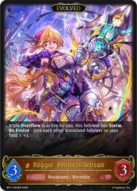 Reggie, Peerless Artisan (Evolved) - BP11: Bullet of Fate - Shadowverse: Evolve card