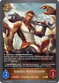Balefire Wrenchsmith - BP11: Bullet of Fate - Shadowverse: Evolve card
