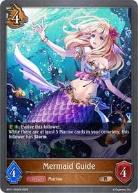 Mermaid Guide - BP11: Bullet of Fate - Shadowverse: Evolve card