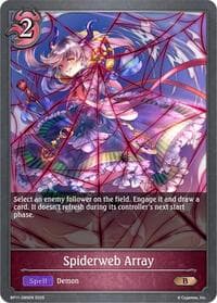 Spiderweb Array - BP11: Bullet of Fate - Shadowverse: Evolve card