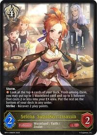 Selena, Sugarkiss Assassin - BP11: Bullet of Fate - Shadowverse: Evolve card