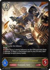 Anvelt, Judgment's Cannon - BP11: Bullet of Fate - Shadowverse: Evolve card