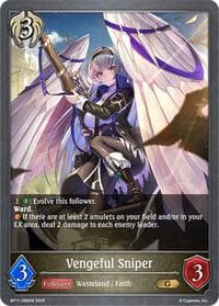 Vengeful Sniper - BP11: Bullet of Fate - Shadowverse: Evolve card