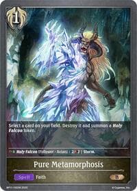 Pure Metamorphosis - BP11: Bullet of Fate - Shadowverse: Evolve card