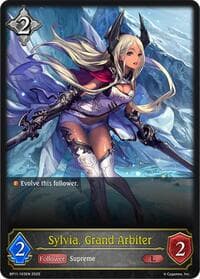 Sylvia, Grand Arbiter - BP11: Bullet of Fate - Shadowverse: Evolve card