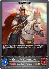Quixotic Adventurer (Evolved) - BP11: Bullet of Fate - Shadowverse: Evolve card