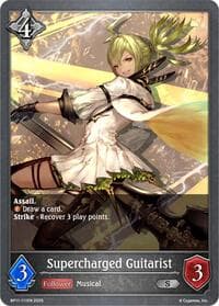 Supercharged Guitarist - BP11: Bullet of Fate - Shadowverse: Evolve card