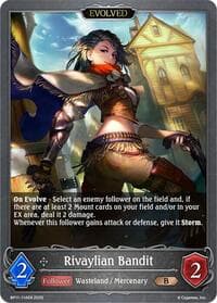Rivaylian Bandit (Evolved) - BP11: Bullet of Fate - Shadowverse: Evolve card