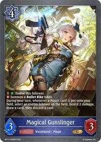 Magical Gunslinger - P09 (Foil) - BP11: Bullet of Fate - Shadowverse: Evolve card
