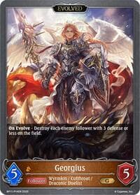 Georgius (Evolved) - P14 (Foil) - BP11: Bullet of Fate - Shadowverse: Evolve card