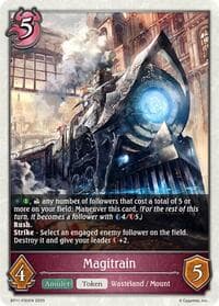 Magitrain - P30 (Foil) - BP11: Bullet of Fate - Shadowverse: Evolve card