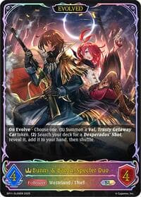 Bunny & Baron, Specter Duo (Evolved) (SL) - BP11: Bullet of Fate - Shadowverse: Evolve card