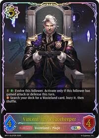 Vincent, the Peacekeeper (SL) - BP11: Bullet of Fate - Shadowverse: Evolve card