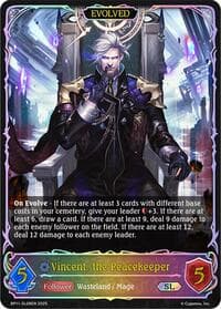 Vincent, the Peacekeeper (Evolved) (SL) - BP11: Bullet of Fate - Shadowverse: Evolve card