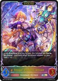 Reggie, Peerless Artisan (Evolved) (SL) - BP11: Bullet of Fate - Shadowverse: Evolve card