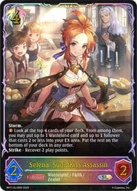 Selena, Sugarkiss Assassin (SL) - BP11: Bullet of Fate - Shadowverse: Evolve card