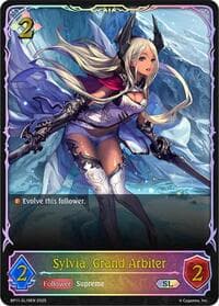 Sylvia, Grand Arbiter (SL) - BP11: Bullet of Fate - Shadowverse: Evolve card
