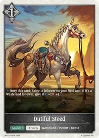 Dutiful Steed - BP11: Bullet of Fate - Shadowverse: Evolve card