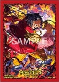 One Piece Card Game Official Sleeves: Assortment 12 - Gol.D.Roger (70-Pack) - Bandai Card Sleeves - Card Sleeves card