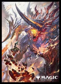 Magic: The Gathering Player's Card Sleeve - Foundations - Twinflame Tyrant (80-Pack) - Ensky Card Sleeves - Card Sleeves card