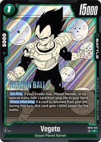 Vegeta - SB02-045 - Manga Booster 02 - Dragon Ball Super: Fusion World card