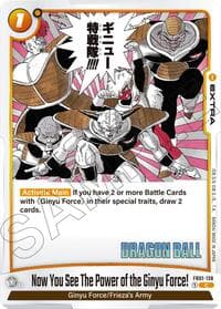 Now You See The Power of the Ginyu Force! - Manga Booster 02 - Dragon Ball Super: Fusion World card