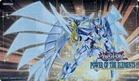Yu-Gi-Oh! Power of the Elements Sneak Peek Promo Game Mat - Elemental HERO Shining Neos Wingman - Konami Playmats - Playmats card