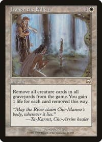 Honor the Fallen - Mercadian Masques - Magic: The Gathering card