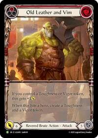 Old Leather and Vim - LGS418 - Flesh and Blood: Promo Cards - Flesh and Blood TCG card