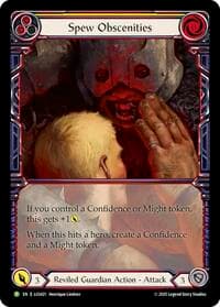 Spew Obscenities - LGS421 - Flesh and Blood: Promo Cards - Flesh and Blood TCG card