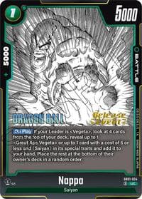 Nappa - Manga Booster 01 Release Event Cards - Dragon Ball Super: Fusion World card