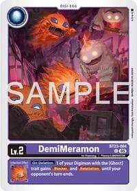 DemiMeramon - Hackers' Slumber - Digimon Card Game card