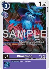 Ghostmon - Hackers' Slumber - Digimon Card Game card