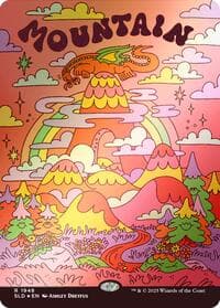 Mountain (1948) (Rainbow Foil) - Secret Lair Drop Series - Magic: The Gathering card