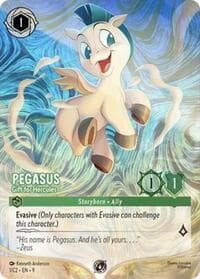Pegasus - Gift for Hercules (1) - Disney Lorcana Promo Cards - Disney Lorcana card