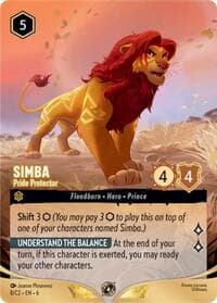 Simba - Pride Protector - Disney Lorcana Promo Cards - Disney Lorcana card