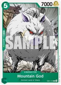 Mountain God (Reprint) - Premium Booster -The Best- Vol. 2 - One Piece Card Game card