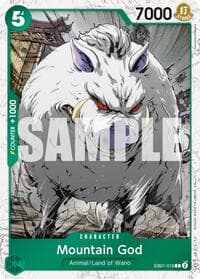 Mountain God (Pirate Foil) - Premium Booster -The Best- Vol. 2 - One Piece Card Game card