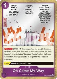 Oh Come My Way (Pirate Foil) - Premium Booster -The Best- Vol. 2 - One Piece Card Game card