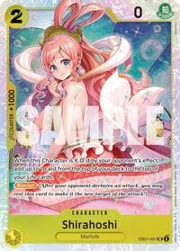 Shirahoshi (Reprint) - Premium Booster -The Best- Vol. 2 - One Piece Card Game card