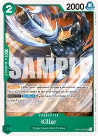 Killer (Reprint) - Premium Booster -The Best- Vol. 2 - One Piece Card Game card