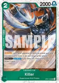 Killer (Pirate Foil) - Premium Booster -The Best- Vol. 2 - One Piece Card Game card